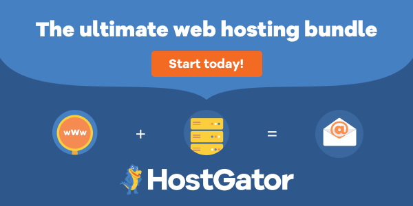 Hostgator - The ulimate web hosting bundle
